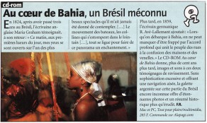 Lucia Guanaes - presse - Au coeur de Bahia - L'Évènement du Jeudi - 2000-02-17