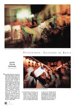 Lucia Guanaes - presse - Au coeur de Bahia - Revue noire - 1996-09
